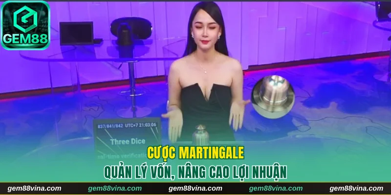 Chiến lược cược Martingale cho cửa Tài hoặc Xỉu