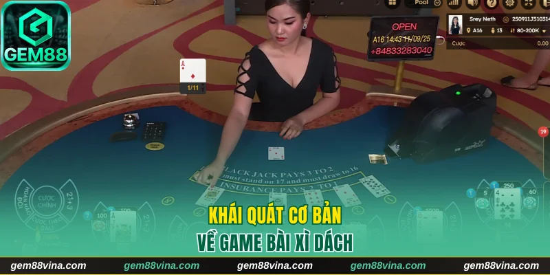 Khái quát cơ bản về game bài xì dách