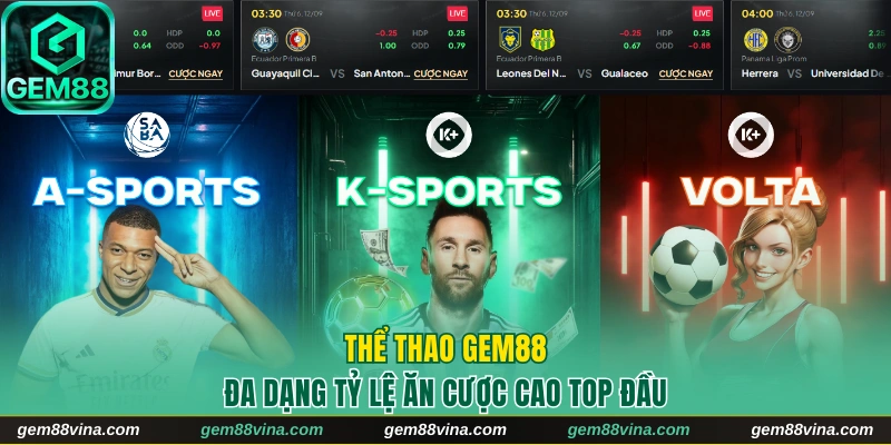 Thể thao chất lừ tỷ lệ ăn cược cao